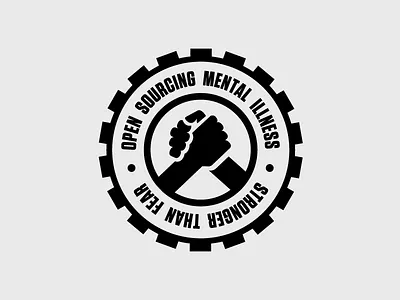 OSMI: Stronger Than Fear badge branding logo vector