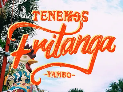 Miami Dribble 30daysofdribbble florida latin america lettering miami miamidribbble spanish type typography