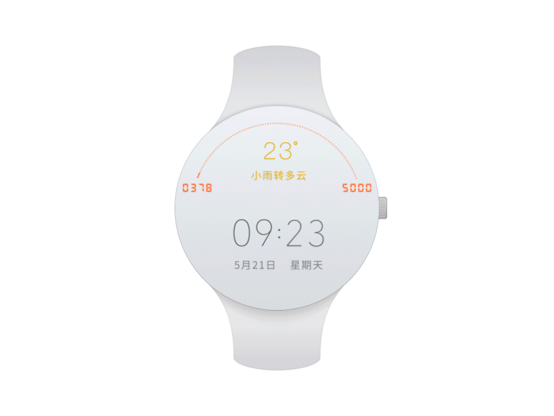 Smartwatch animation gif smartwatch ui watch