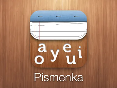 Pismenka.app icon app icon ios ipad