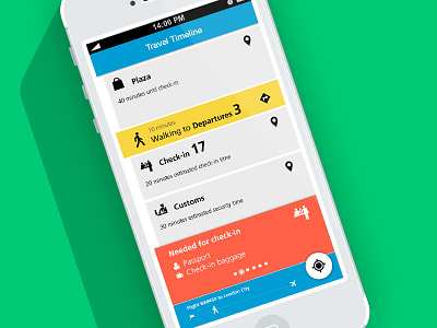 UI Hackathon App flat hackathon ios ui ux