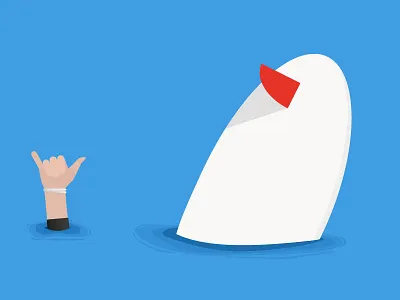 Surf hand illustration surf surfboard