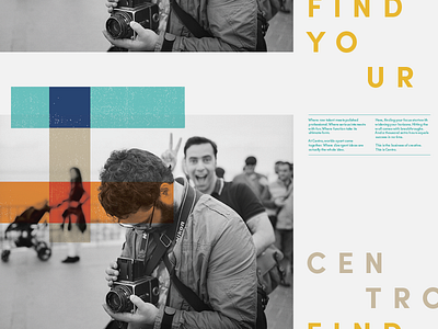 Convergence collage color film layout overlap overlay photography publication typography