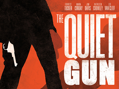 The Quiet Gun cinema classic cowboy film gun movie revolver shootout western