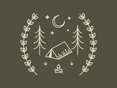 Get Lost flat illustration lines typography vector