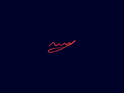 Sign for Maria Janta brand identity illustration logo logotype mark minimalism red sign signature symbol