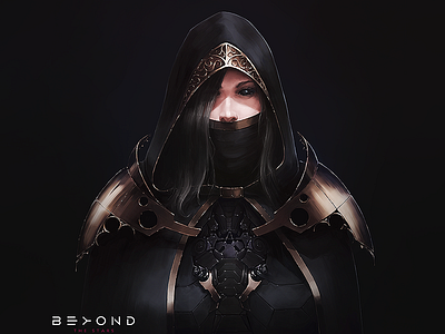 Elder Fanatic — BEYOND THE STARS armor card character fanatic game girl gold online sci fi space stars woman