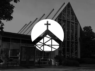 Chapel air chapel church force icon identity logo mark