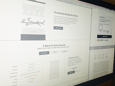 Work In Progress blueprint design ui ux web website wireframe