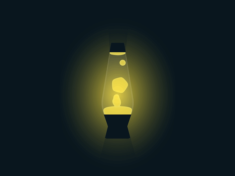 Lava Lamp after effects animation lava lamp university