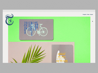 Typophrenic.com animation css home page javascript portfolio site typophrenic website