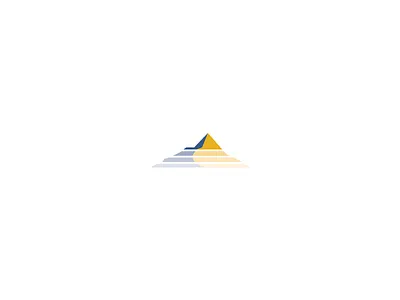 Peak 03 breaking through chart golden hour growth growth chart illustration logo logo mark mark mountain peak rise above