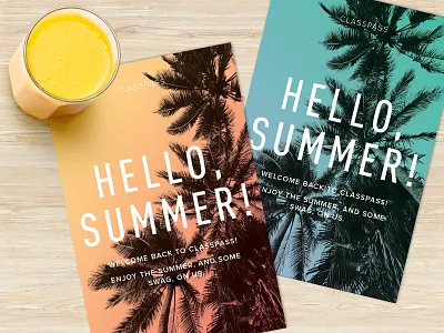 Hello Summer (again)! photograph postcard print summer water