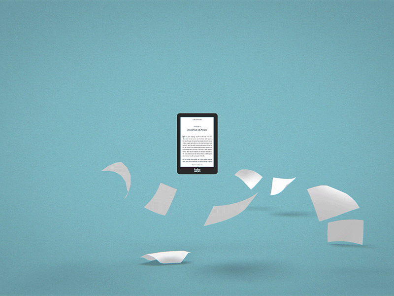 Kobo // Directors Cut animated gif c4d cinema 4d ereader gif kobo octane