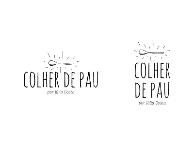 Blog logo blog cooking cozinha cuisine culinaria handcrafted illustrator logo receitas recipes refeição soon