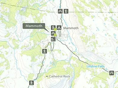 Launched: Natural Atlas map markers outdoors topo