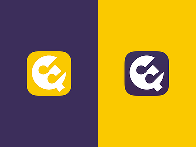 MusicQ icon ios8 ios9 music purple queue yellow