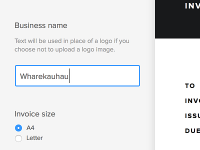 Invoicing edit invoicing product squarespace ui web