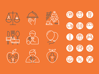 healthy food icons icon