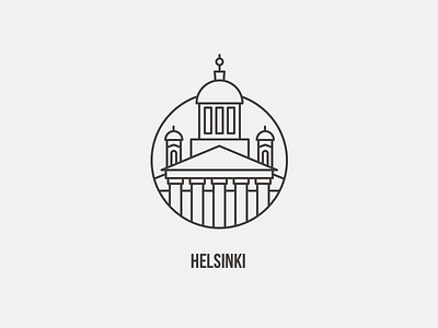 Helsinki Icon city finland helsinki icon iconography offscreen typography ui