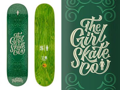 Girl / Cory Kennedy Deck cory kennedy deck design girl girl skateboards lettering skateboard type typography