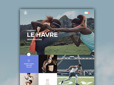 Box Crossfit color crossfit fitness grid me sport square ui ux