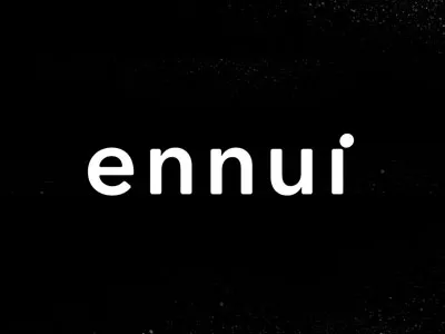 Wordmark a Day #1 ennui logo type typography workmark