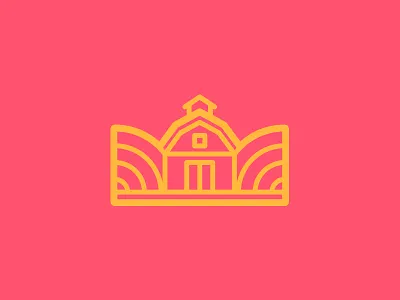 Farmer's Crown crown farm fresh icon illustration logo organic princess print