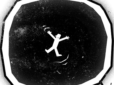 Coffeedream 50s coffee cutout dream illustration