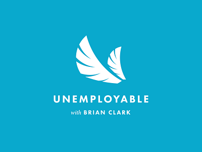 Unemployable Logo blue logo unemployable