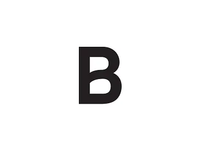Barbara Faludi Logo b black icon letter logo minimal simple