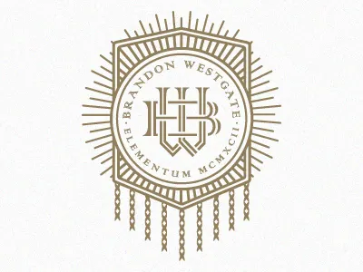 'Rituals' / WIP brandon westgate circle fullcolorcanvas gold foil jarrod bryan monograms rituals shine skateboarding type