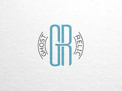 Ghost Relic Logo branding design graphic design logo typography
