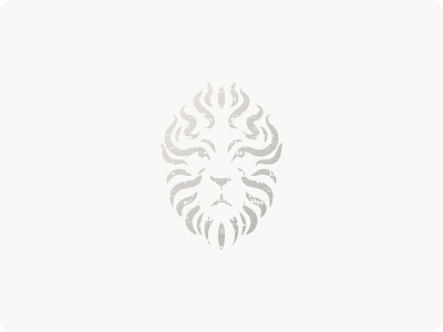 Lion Head icon illustration lion logo mark