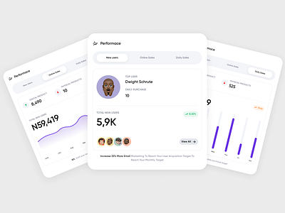 06- User profile design figma typography ui ux web