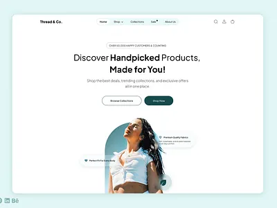 Clothing Store E-Commerce Site branding dailyuichallenge design figma graphic design illustration ui uiux ux