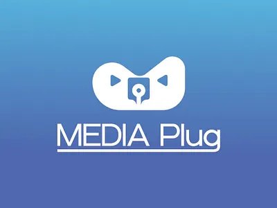 MEDIA PLUG is Social Media Agency. Cyber ​​Security Specialist branding flat logo logo logo design logo designer logo inspiration logotype media media logo mediaplug plug plug logo