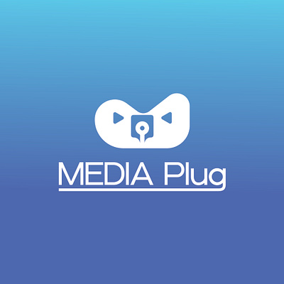 MEDIA PLUG is Social Media Agency. Cyber ​​Security Specialist branding flat logo logo logo design logo designer logo inspiration logotype media media logo mediaplug plug plug logo