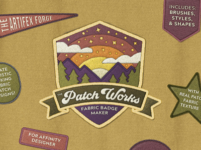 The Patch Works - Fabric Badge Maker
