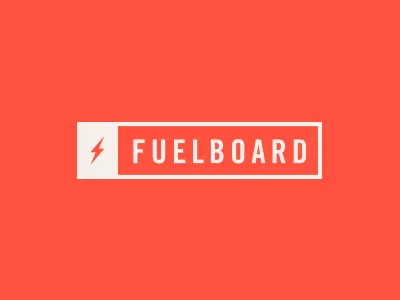 Fuelboard active athletic battery board energy fitness fuel logo outdoors running sports