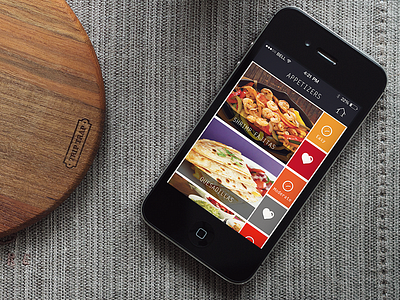 Gluten Free Mexican Cookbook flat flat ui food app ios7 recipe app restaurant ui ui design ux