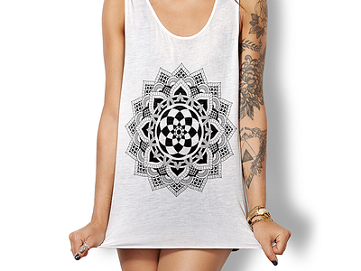 Mandala design clothes mandala t shirt