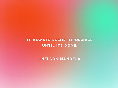 Nelson Mandela Quote blogger colors design photoshop quotes