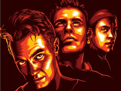 Gig poster event poster gig poster illustration portrait poster vector