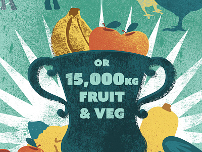 Flexitarian Bristol IV (detail) environment flexitarian illustration infographic texture