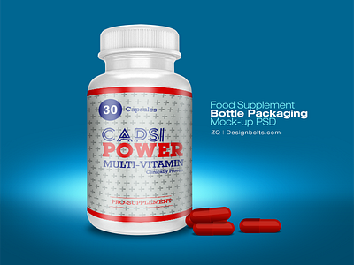 Free Food Supplement Packaging Bottle Mockup Psd bottle mockup capsule free psd medicine mockup 2015 mockup psd packaging psd psd 2015