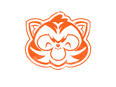 More Logo Exploration happy illustrator logo tigercat