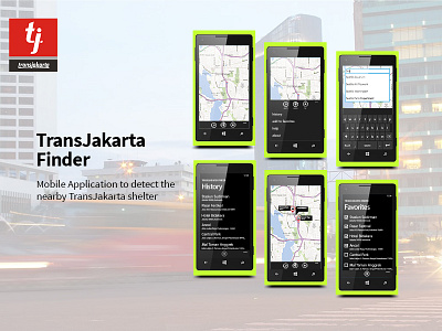 Bus Shelter Finder for WP app bus mobile track windows phone wp