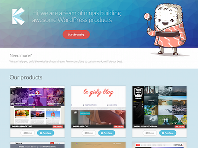 kimonothemes jekyll website jekyll little shop themeforest wordpress theme