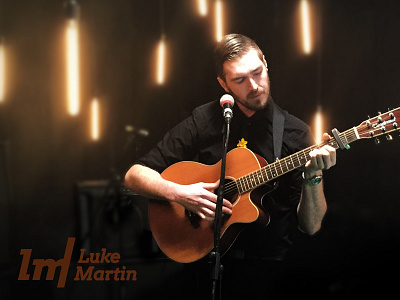 LM branding design digital musician